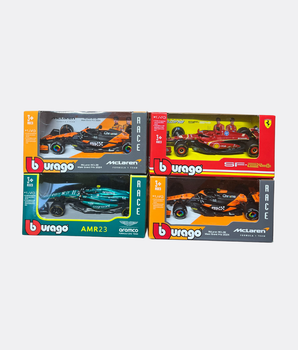 4 PACK - AUTOS DE COLECCIÓN F1
