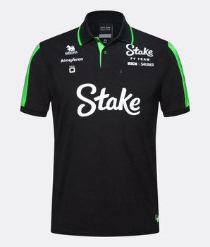 Polo Oficial Stake F1 Kick Sauber 2024 (M/L/)