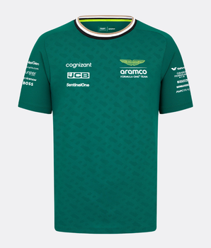 Camiseta Oficial Niño Fernando Alonso Aston Martin (11-12 años)